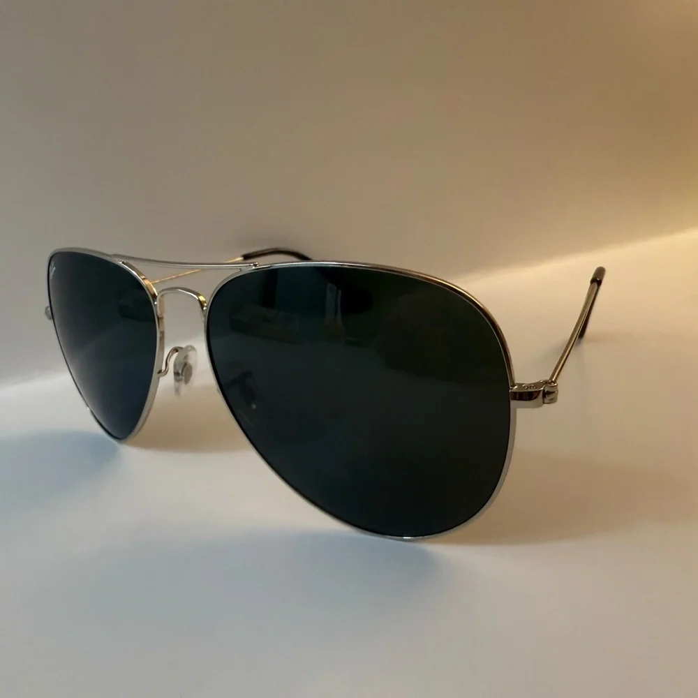 Ray-Ban Aviator Sunglasses RB3026 62mm. 003/62 Silver Frame Unisex